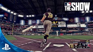 MLB The Show 24  PS5 Gameplay Padres vs Diamondbacks Showdown [upl. by Berns]