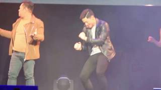 Alden Richards and Betong Dance Showdown in GMA Sikat ka Kapuso in Long Beach CA [upl. by Errot]