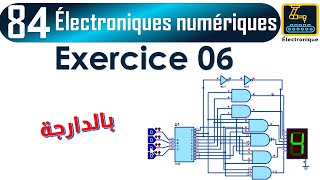 84 Démultiplexeur décodeur Exercice 06 [upl. by Silvester]