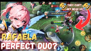 BEST MARKSMAN TO SUPPORT USING RAFAELA  RAFAELA BEST BUILD 2024  MOBILE LEGENDS [upl. by Franci]