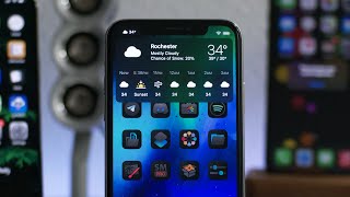 Best iOS 14 Tweaks Emerald  Enhance Your Statusbar With A Interactive Widget [upl. by Enahs143]