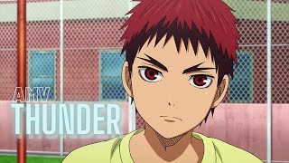 Aomine Daiki VS Taiga Kagami AMV Thunder  Imagine Dragons  Kuroko No basuke [upl. by Cohen364]