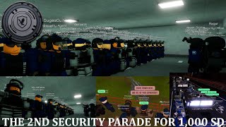 SCI Pathos III The 2nd Security parade for 1000 SD Members [upl. by Renado]