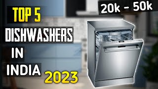 Top 5 Best dishwasher in India 2023  Best dishwasher 2023  Buying Guide [upl. by Jules]