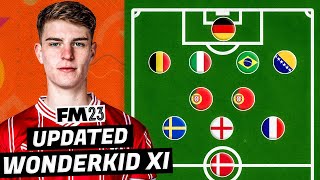 WINTER UPDATE FM23 WONDERKID XI [upl. by Merkle]