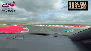 Onboard Circuito Navarra Endless Summer  Winter Test and Track Days [upl. by Runkle]