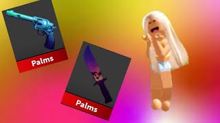 MM2 PALMS SET MOBILE MONTAGEALL WINS1credits to ItzzABT for the idea [upl. by Ertnod]