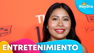 Yalitza Aparicio modela para Victorias Secret y da poderoso mensaje  Hoy Día  Telemundo [upl. by Nnalorac318]