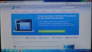 AOMEIs Data Backuper Software [upl. by Nealey]