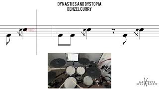 How to Play 🥁 Dynasties and Dystopia Denzel Curry [upl. by Huai460]