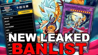 NEW WORLDS 2023 BANLIST LEAKED LUNALIGHT SUPPORT  CELINA SKILLS YuGiOh Duel Links [upl. by Rosdniw]