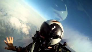 Avion de chasse F18 GoPro [upl. by Noreg]