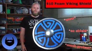 How To Make a LARP or Costume Viking Shield [upl. by Annahsat]