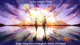 Nightchore ONLAP  Motivation Song  lyrics Indonesia amp English [upl. by Sidonia]