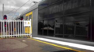 Cityrail Tangara T set T21  T31 arrives at Oatley [upl. by Nonnarb]