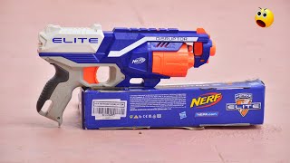 Nerf Elite Disruptor Unboxing Review amp Firing Test Ramtoytv ಕನ್ನಡ [upl. by Saihttam]