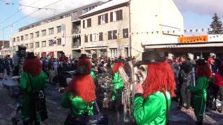 Guggemusig ErmitageSchränzer Arlesheim  Rynacher Fasnacht 09022013 [upl. by Refinaj]