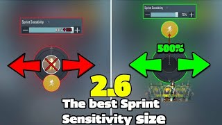 BEST SPRINT SENSITIVITY FOR 4X FASTER Movement ✅BGMIPUBG MOBILE 😳🔥 [upl. by Nylareg]