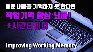 개념정리문제풀이📚학습에 필수 작업기억을 높인다 15 Hz SMR파 with 시간타이머  15 Hz SMR EEG  Increase Working Memory [upl. by Attenal]