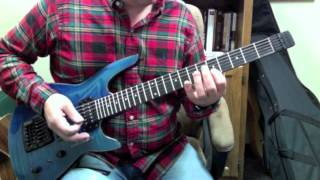 Today Is the Day Verse amp Chorus Lead Guitar Tutorial [upl. by Krueger]