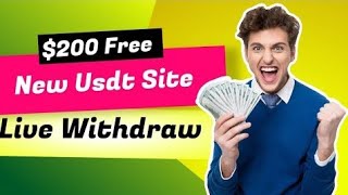 2024 Best Free USDT Mining Platform  Daily Earn 3USDT  New USDT Mining Site  USDT Earning Site [upl. by Gelasias]