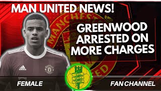 Mason Greenwood Arrested on Further Charges  Man United News mufc [upl. by Conni80]