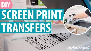 How to Make Plastisol Screen Print Transfers [upl. by Milissa]