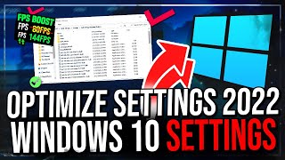 How to Optimize Windows 10 For GAMING amp Performance in 2024 The Ultimate GUIDE Updated [upl. by Naaitsirhc965]