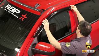 How to Install EGR Tape On Window Visors [upl. by Arva]