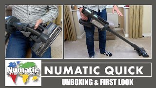 Numatic Quick NQ100 Cordless Vacuum Cleaner Unboxing amp First Look [upl. by Dietsche]