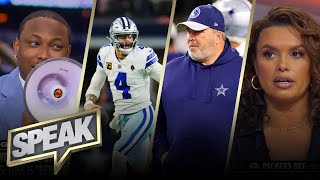 Does Dak Prescott Mike McCarthy Dan Quinn or other members look bad in Cowboys loss  NFL  SPEAK [upl. by Arreit]