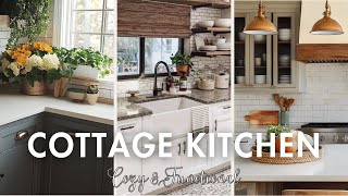 Cottage Kitchen Decorating Ideas SpaceSaving Tips for Cozy Charm [upl. by Veda]