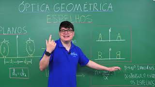 ÓPTICA GEOMÉTRICA espelhos e lentes  Física para o Enem  Flaverson Messias Batista [upl. by Haya]