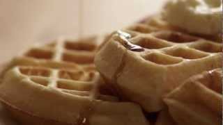 How to Make Classic Waffles  Allrecipescom [upl. by Ahsikan602]