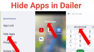 Android mobile apps kaise hide kare Hide Apps in Dailer 2024 [upl. by Gnilyarg369]