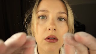 ASMR Close Attention Skin Analysis  Observing amp Feeling Your Face [upl. by Egdirdle629]