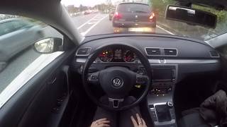 Volkswagen Passat B7 SW 16 TDI 2011  POV Drive [upl. by Anallij]