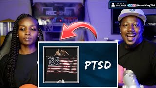 COUPLE REACTS To G Herbo  PTSD ft Juice WRLD amp Chance The Rapper amp Lil Uzi Vert REACTION [upl. by Odraner]