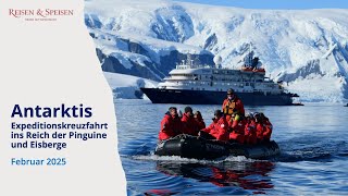 Antarktis Reiseinfo zur Expeditionskreuzfahrt [upl. by Bevers]