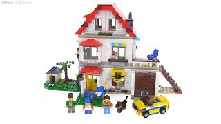 LEGO Creator Modular Family Villa 3in1 review 🏡 31069 [upl. by Allcot283]