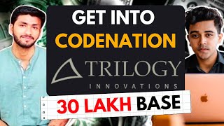 How To Get Into Codenation Trilogy 30 Lakh Base For Freshers 💎 Remote Job 🔥Aniket Pal [upl. by Ulund]