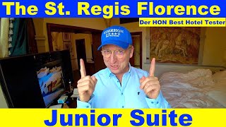 The St Regis Florence Junior Suite Lifetime HON Hotelinspector hotelinspector stregis bonvoy [upl. by Yllier]