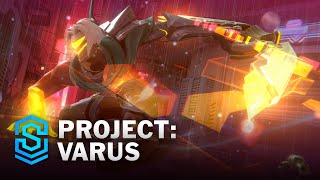 PROJECT Varus Wild Rift Skin Spotlight [upl. by Blinnie]