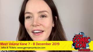 Valene Kane  German Comic Con Dortmund 2019 [upl. by Obelia]