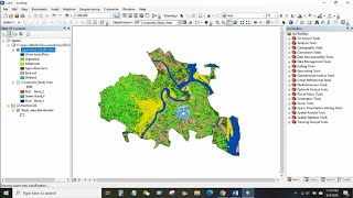 Supervised Image Classification  Land Use amp Land Cover Map in ArcGIS [upl. by Mosa119]