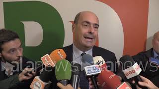 Manovra Zingaretti quotDa governo notizie positivequot [upl. by Reteip57]