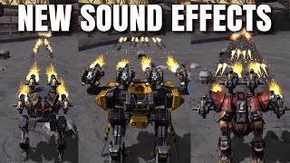 WR NEW Sound Effects  Scald Scorcher Incinerator  War Robots Test Server Gameplay [upl. by Loferski]