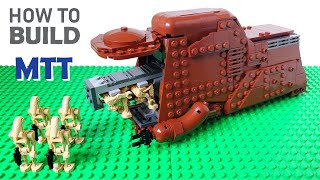 LEGO Star Wars MTT MOC  Building Instructions [upl. by Beal]