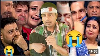 Indian idol मे इस गरीब भिकारी ने ऐसा gana गाकर सभी bollywood वालो को रूला 😭 दीया viralvideo song [upl. by Viridi]