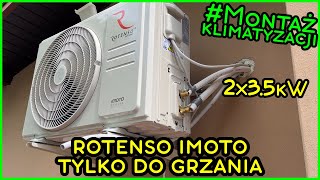 Rotenso Imoto Jako Klimatyzator Tylko Do GRZANIA [upl. by Yhtomit698]